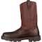 Georgia Boot Homeland, Men's Waterproof Wellington Work Boot, 10.5 M, Leather, 11 in Height, Brown G113 - alternate 4